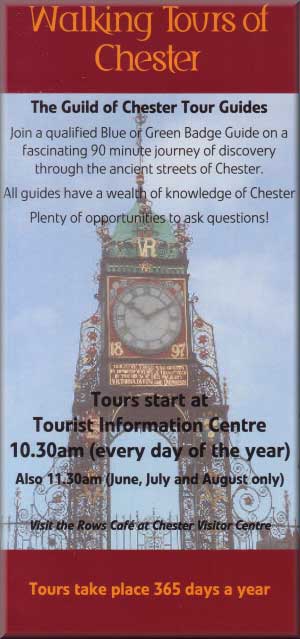 Chestertourist.com - Daily walking Tour of Chester